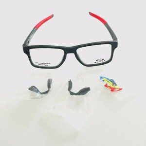 NEW Authentic Oakley Chamfer OX 8143 0852 Satin Light Steel Frames 52-16-140